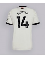 Moške Nogometnih dresov Manchester United Christian Eriksen #14 Tretji 2024-25 Kratki rokavi